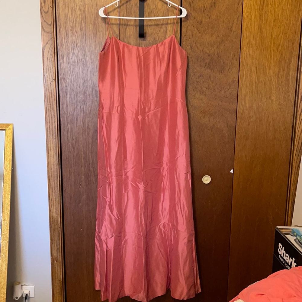 Salmon Rose Formal Dress